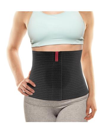 ORTONYX Premium Umbilical Hernia Belt for Men and Women - 10.25 Abdominal Binder with Support Pad - Black OX5241-10-3XL (52-70) - Buy Online on GoSupps.com