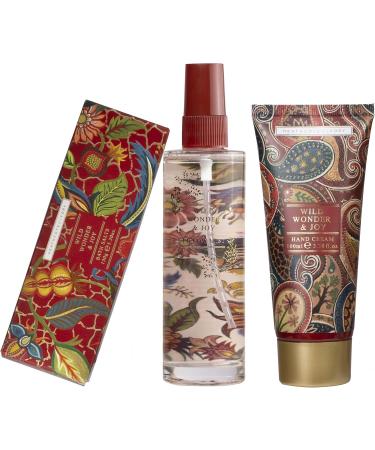 Heathcote & Ivory Wild Wonder & Joy Bath & Bedtime Bliss Collection Present Gift Box (With 100Ml Pillow Mist 100Ml Hand & Body Cream And 150G Bath Salts) - Buy Online on GoSupps.com
