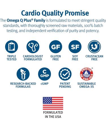 Dr. Sinatra Omega Q Plus 100 Resveratrol - Heart Health Support with CoQ10 and Resveratrol - 180 Softgels - Buy Online on GoSupps.com