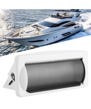 Marine Radio Cover, Marine Boat Single DIN DVD Radio Shield Waterproof Cover Splash Guard Flush Mount(9.6 x 4.1 x 4.3inch)