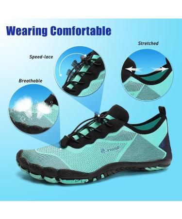 Shop Mabove Women s Barefoot Water Shoes | Aquasium Surf Shoes for Beach & Outdoor Sports - Green 39 EU - Buy Online on GoSupps.com