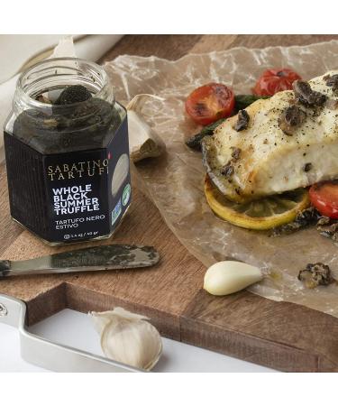 Sabatino Tartufi Whole Black Summer Truffle - 1.4 oz Premium Truffle Delicacy - Buy Online on GoSupps.com