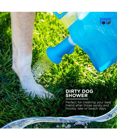 Shower to Go: Portable Camping Shower & Multifunctional Water Sprinkler - Ideal for Outdoor Activities, Gardening, Pet Cleaning & Hiking - Buy Online on GoSupps.com