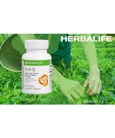 N-R-G Nature's Raw Guarana 60 Tablets - Gluten-Free Energy Boost Supplement - Buy Online on GoSupps.com