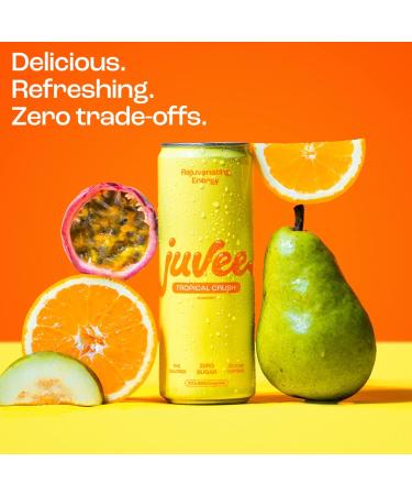 Buy Juvee Energy Drink - 0 Sugar 5 Calories - Tropical Crush (Pack of 12) | Fast International Shipping - Buy Online on GoSupps.com