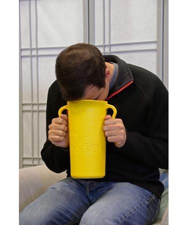3.0L Reusable Puke Bucket - Ideal for Vomit & Nausea at Hospitals, Kids Parties, and Motion Sickness - Buy Online on GoSupps.com