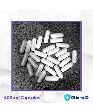 200 GUAI-AID 400mg Guaifenesin Capsules - Ultra-Pure Relief (2 Bottles of 100) - Buy Online on GoSupps.com