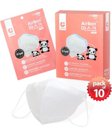 Buy 3-Layer Nano Fiber Face Masks - 10 Air Queen + 10 Airbon + 2 Ear Savers | Individually Packaged | Made in Korea | Global Shipping Available - Buy Online on GoSupps.com