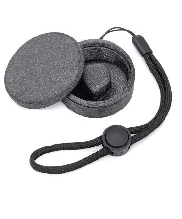 Storage box suitable for Air Up fragrance pods aroma pod-For storing the aroma pods-protective cover aroma box pod-case pod box-with screw cap and loop-Made in Germany (black)