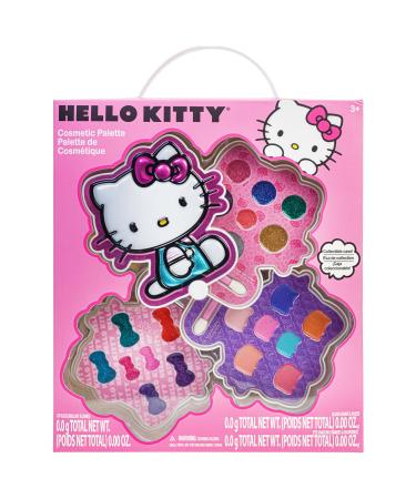 Hello Kitty and Friends - Townley Girl Slide-Out Cosmetic Palette Set Includes Lip Gloss Face Shimmer Blush & Accessories Ages 3+ perfect for Parties Sleepovers & Makeovers