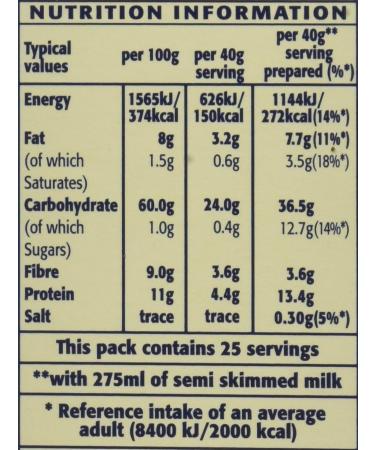 Scott's Original Porridge Oats 1kg - Pack of 1 | Buy Online - Buy Online on GoSupps.com