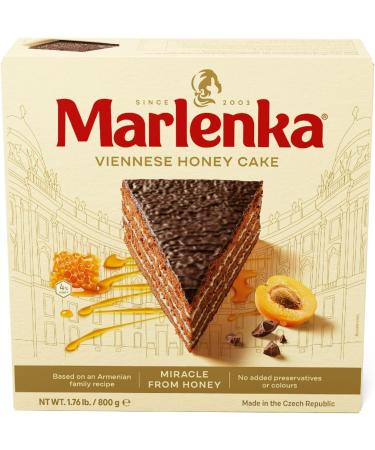  Marlenka MARLENKA Trial Mix | Vienna Honey Cake (800 g) Coffee and Honey Balls (235 g) Lemon Honey Balls (235 g) and Marlenka Coffee Cream Espresso Beans (500 g) - Buy Online on GoSupps.com