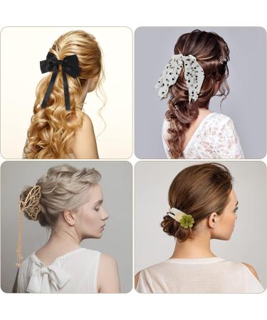 LUCKLING Hair Bobbles & Bow Clips Set - Perfect Ponytail Holders for Girls & Women | Great Christmas Gift Idea - Buy Online on GoSupps.com