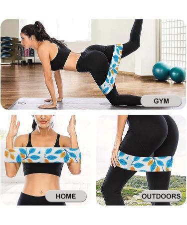 Buy Resistance Bands with Orange Accents | Fabric Exercise Bands for Fitness & Leg Workouts - International Shipping Available - Buy Online on GoSupps.com