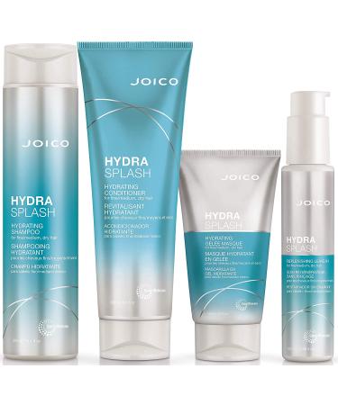 Joico HydraSplash Hydrating Shampoo & Conditioner Set for Fine/Medium/Dry Hair - 2 Piece Set - Buy Online on GoSupps.com