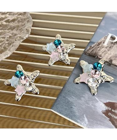 Delicate Glistening Star Y2K Barrettes Clip Harajuku Hairpin Sweet Girls Hair Harajuku Lady Mini Shimmering Star Cute Hair Clip Unique Hair Clip - Buy Online on GoSupps.com