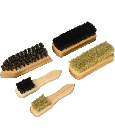 Kikkerland Shoe Cleaner Brush Set / 5 Natural one Size - Buy Online on GoSupps.com