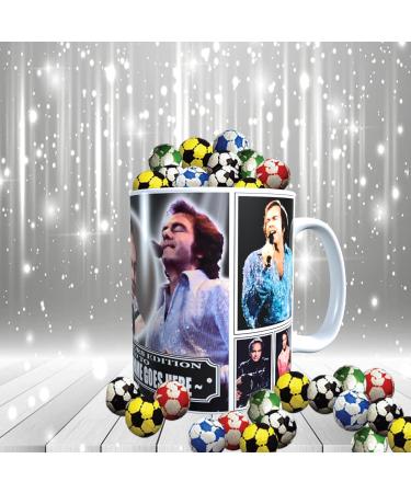 Diamond The-Jazz-Singer Celebrity Icon Personalised Mug with Choice of Sweets Gift Neil - Buy Online on GoSupps.com