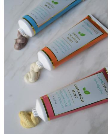 Naturally Crafted Cacao-Mint Fluoride-Free Toothpaste - Whitening & Stain Removal with Xyliclay Aloe Vera & Bentonite Clay Non-Toxic 4oz - International Shipping Available - Buy Online on GoSupps.com