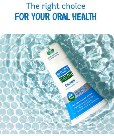 SmartMouth Clinical DDS Mouthwash 3 Pack - Combat Bad Breath & Bleeding Gums, 16 fl oz - Buy Online on GoSupps.com