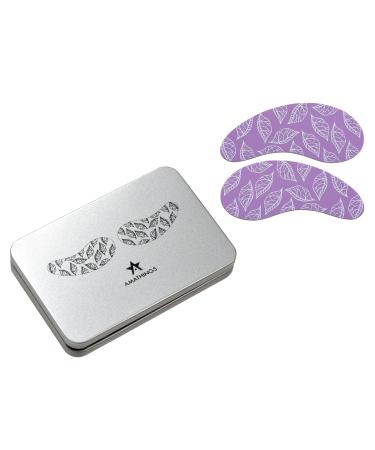 Amathings (1 pair) reusable eye pads made of 100% silicone without serum-eye pads in high-quality storage box-skin care against anti-aging tear bags & wrinkles 1 piece (2 pack)