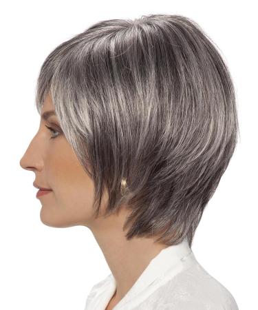 Lofty Wig Sabine - Premium Synthetic Hair Wig in Slate with Light Streaks | Realistic Look - Buy Online on GoSupps.com