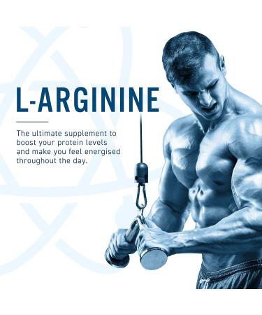 Applied Nutrition L-Arginine Capsules - 1500mg High Strength Nitric Oxide Booster - 60 Servings | Workout Performance Boost - Buy Online on GoSupps.com