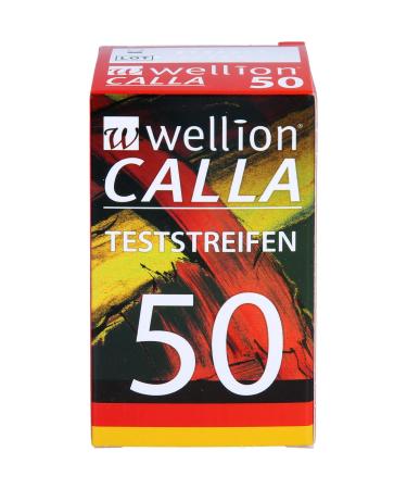 Wellion Calla blood sugar test strips