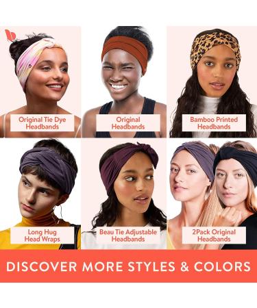 Blom Premium Women's Non-Slip Headband - Versatile for Yoga, Fashion, Workouts, and Travel - Bali Blue - Buy Online on GoSupps.com