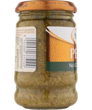 Sacla Italia Classic Basil Pesto 190g - Authentic Italian Pesto Sauce - Buy Online on GoSupps.com