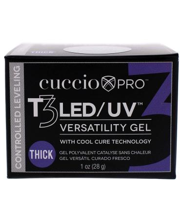 Cuccio Pro T3 LED/UV Cool Cure Versatility Gel - Opaque Welsh Rose 1oz - Strong Adhesion, Controlled Levelling, Flexible & Fast cure - Buy Online on GoSupps.com