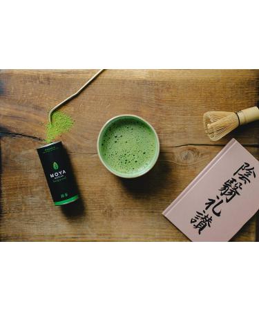 Organic Moya Matcha Tea Green Powder 30g Traditional Grade (II) | Ideal for Lattes, Smoothies, and Lemonades | Pack of 1 - Buy Online on GoSupps.com