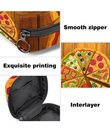 Stylish Menstruation Bag with Zipper - Women's Napkin & Tampon Organizer | Perfect Gift for Girls - Buy Online on GoSupps.com