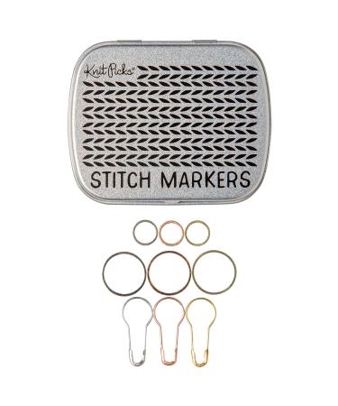 Knit Picks Metallic Stitch Marker Variety Pack - Buy Online on GoSupps.com