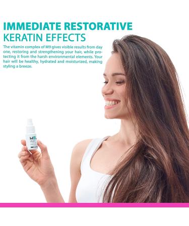 M9 Innovative Hair Repair Treatment - Sulfate & Paraben Free Pre-Shampoo Serum for Damaged Hair - Avocado Oil Infused (1.01 fl oz x 2) by NAPURA - International Shipping Available - Buy Online on GoSupps.com