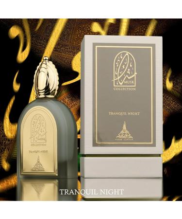 Paris Corner Tranquil Night Emir Musk Collection EDP 3.4 Fl Oz Fragrance Unisex Scent Perfumes - Buy Online on GoSupps.com