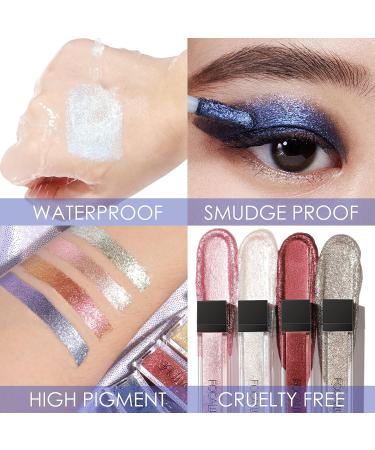FOCALLURE Diamond Glitter Eyeshadow - Waterproof Metallic Shimmer Eye Shadow - Buy Online on GoSupps.com