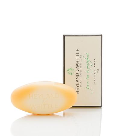 Heyland & Whittle Organic Soap Bar Green tea and Grapefruit 150g