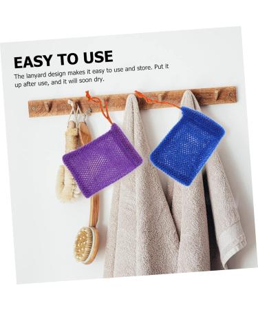 Healeved 32 Pcs Soap Bag Foaming Net Bath Scrubber Towel Bath Loofah Soap Foaming Bag African Soap Nylon - Buy Online on GoSupps.com