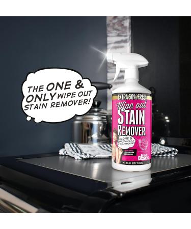 Wipe Out Stain Remover 750ml | Multi Purpose | Multi Surface | Removes all types of Stains | Extra 50% Free! - Buy Online on GoSupps.com