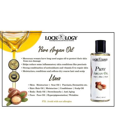 Pure Moroccan Argan Oil for Hair and Skin - 100% Organic - Buy Online on GoSupps.com