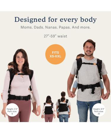 Beco Toddler Baby Carrier - Extra Wide Seat 100% Cotton 2 Wearing Positions Comfort for 9-27 kg Kids (Ecru) - Buy Online on GoSupps.com
