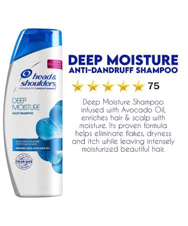 Head & Shoulders Deep Moisture Shampoo 12.8 fl oz - Pack of 1 - Buy Online on GoSupps.com