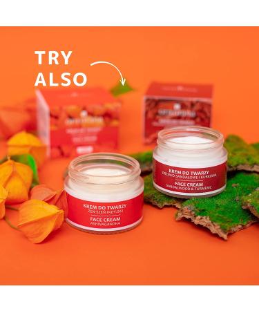 Orientana - Natural Face Cream Blackberry & Licorice | Day & Night Vegan Anti-Redness Anti-Aging & Inflammatory Hydration | Soothing Firming & Moisturizing Oily and Problematic Skin - 50g - Buy Online on GoSupps.com