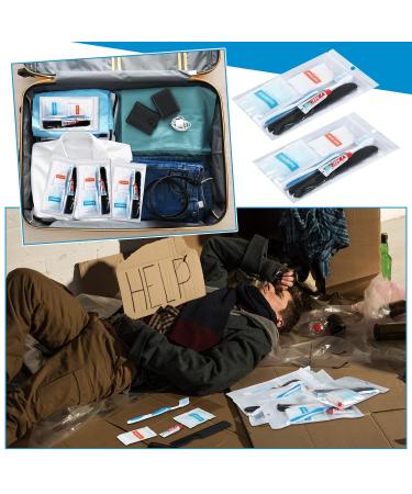 48 Sets Personal Hygiene Kit | Basic Toiletry Kits for Travel Charity and Business | Bulk Supplies for Men & Women - Buy Online on GoSupps.com