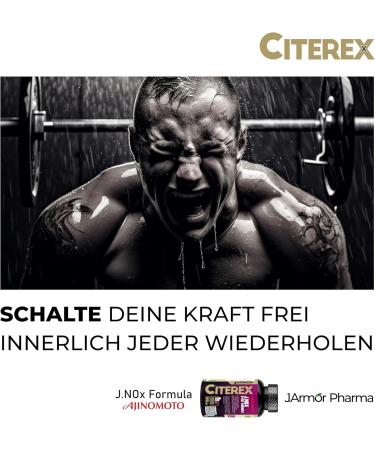 Citerex Ajinomoto 100 Capsules - Arginine Citrulline Malate Lysin Zinc Vitamin B6 & B3 | Jarmor Muscle Mass Booster Supplement - Buy Internationally - Buy Online on GoSupps.com