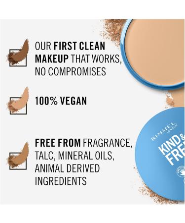 Rimmel Kind + Free Natural Finish Pressed Powder Fair 010 - Buy Online Now - Buy Online on GoSupps.com
