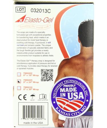 Elasto-Gel Hot/Cold Therapy Wrap 6 X 24 - Relieve Pain and Swelling - Buy Online on GoSupps.com