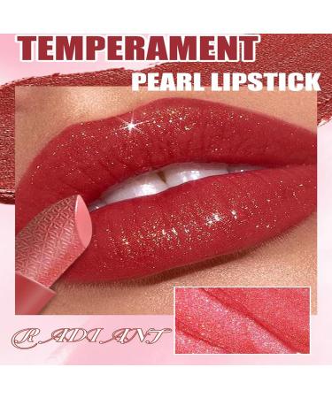  Sirseon Iridescent Lipstick | Nourishing Glossy Lip Treatment Travel-Friendly Outdoor Party Stick - Pack of 6 Waterproof Sticks - Buy Online on GoSupps.com