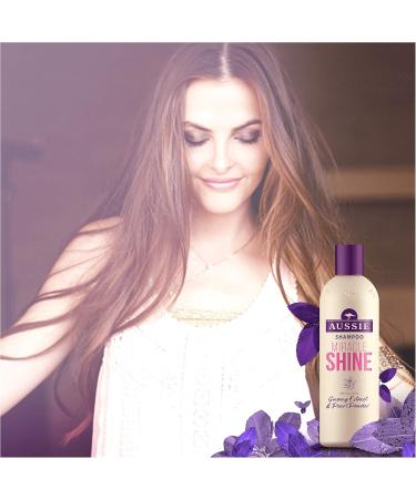  Procter & Gamble Aussie Miracle Shine Shampoo for Dull Hair 300 ml - Buy Online on GoSupps.com